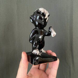 VERY RARE 1970s vintage disney fantasia ceramic Flautist Fawn